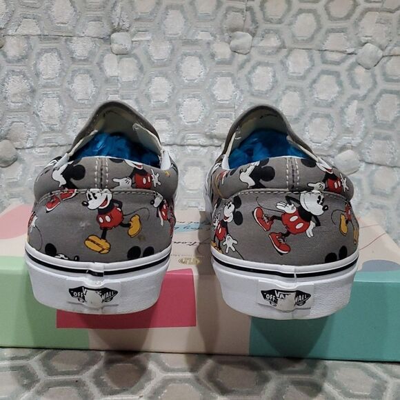 Vans x Disney Mickey Mouse Sneakers Mens Size 12 - Picture 5 of 12